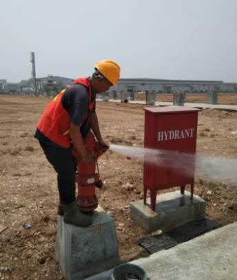 Test Hydrant Pillar. Assessment Pemadam Kebakaran Maxxis